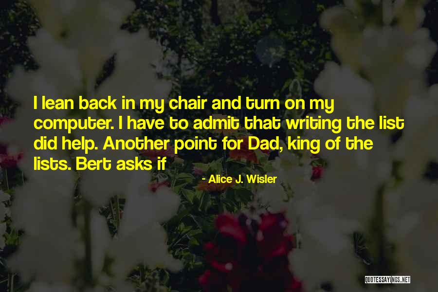 Alice J. Wisler Quotes 162528