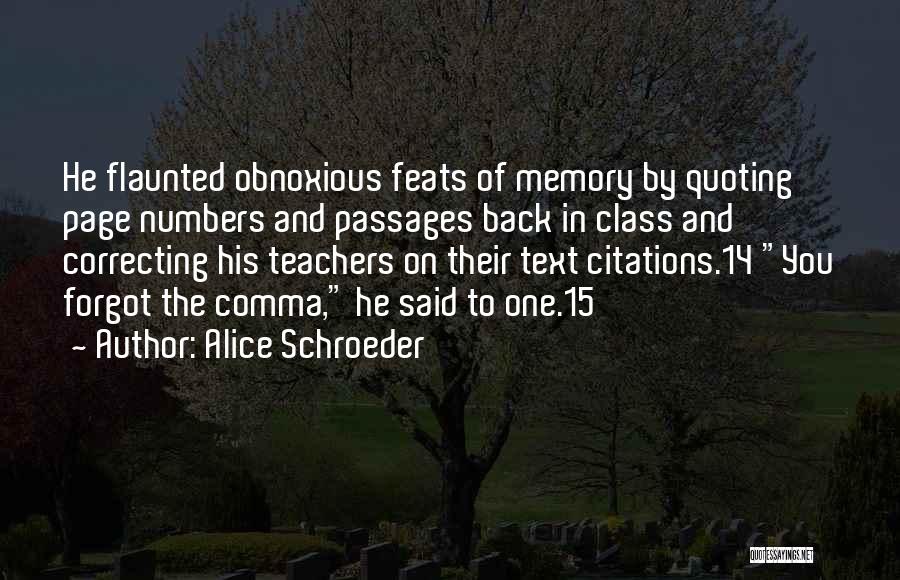Alice Schroeder Quotes 2258855