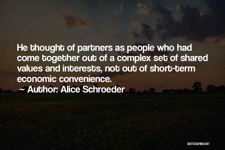 Alice Schroeder Quotes 416529