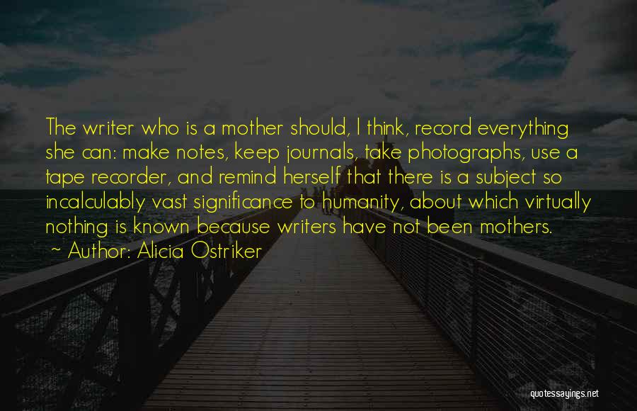 Alicia Ostriker Quotes 198795