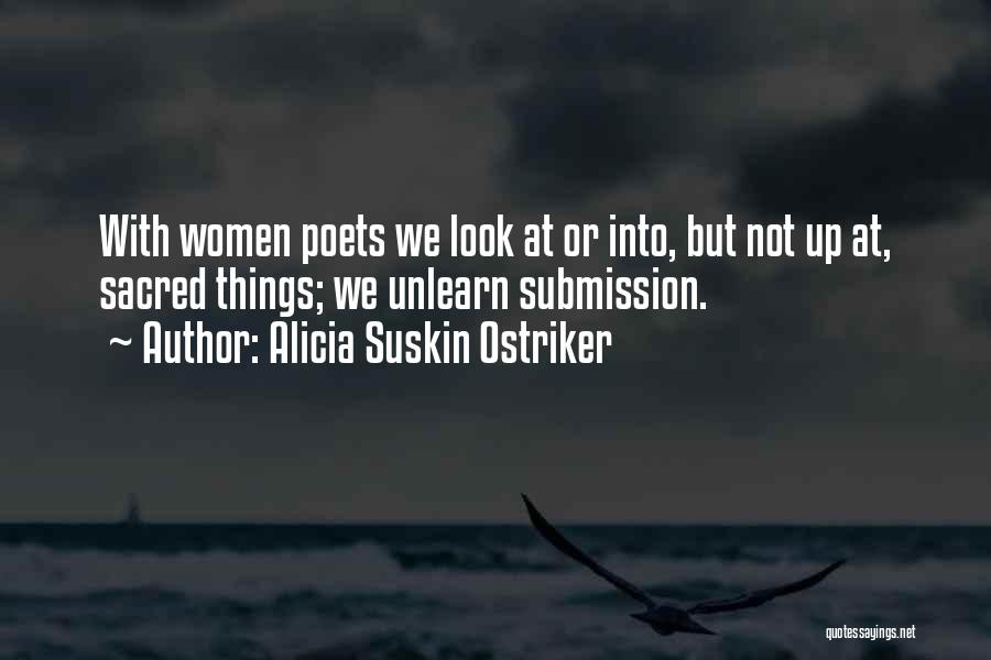 Alicia Suskin Ostriker Quotes 590679