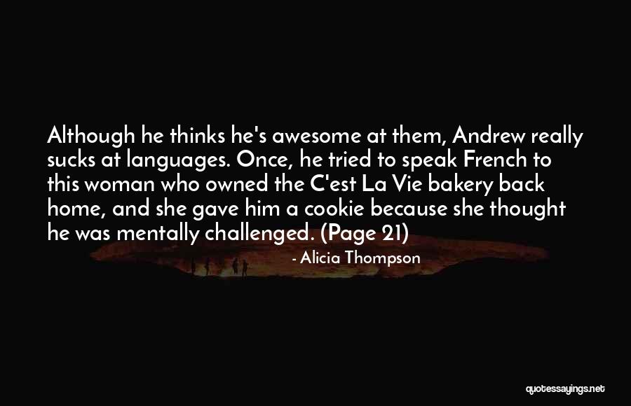 Alicia Thompson Quotes 271953