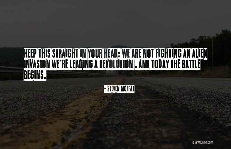 Alien Invasion Quotes By Steven Moffat Alien Invasion Quotes By Steven Moffat