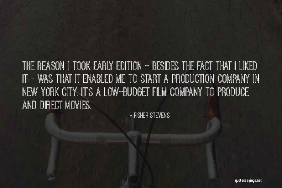 Alienophobia Quotes By Fisher Stevens Alienophobia Quotes By Fisher Stevens