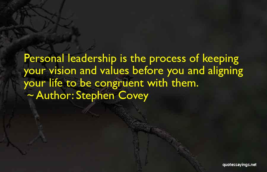 Aligning Life Quotes By Stephen Covey
