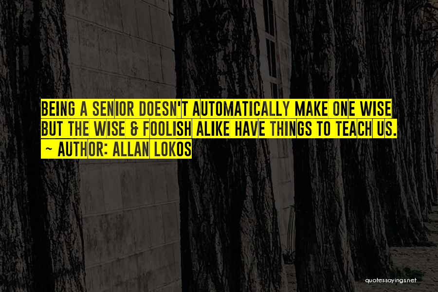 Alike Quotes By Allan Lokos