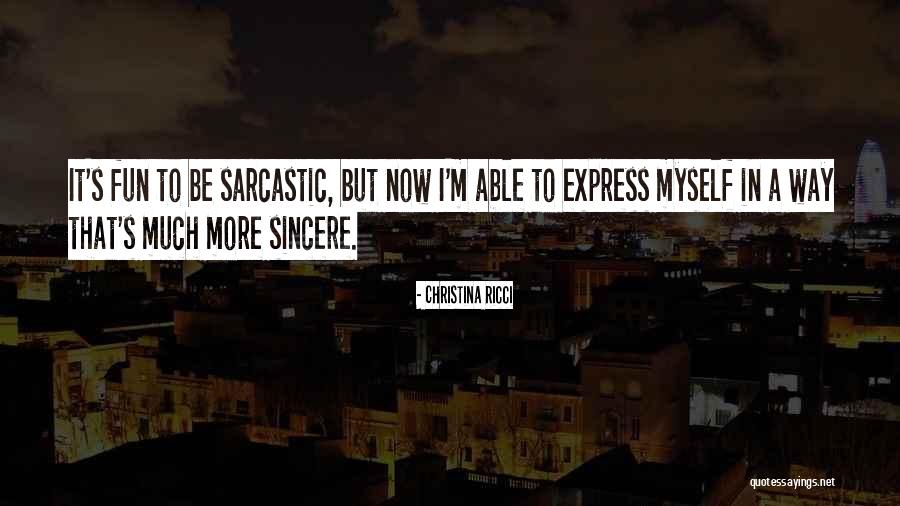 Alimova Barnokhon Quotes By Christina Ricci Alimova Barnokhon Quotes By Christina Ricci