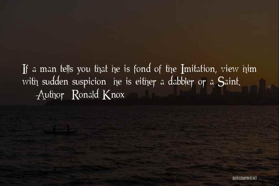 Alinean Quotes By Ronald Knox