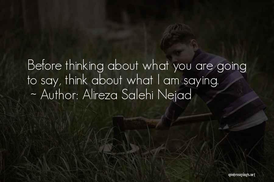 Alireza Salehi Nejad Quotes 1958519