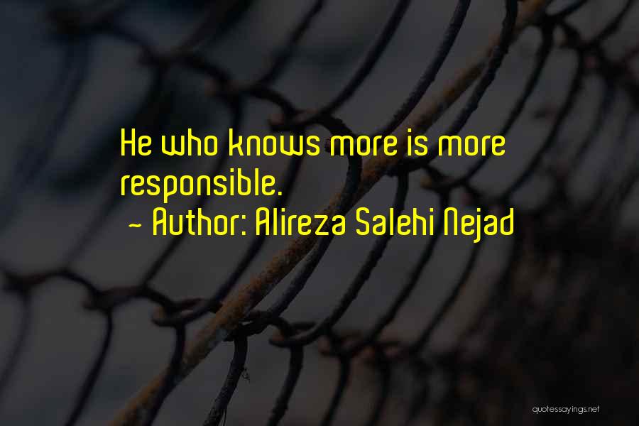 Alireza Salehi Nejad Quotes 928118