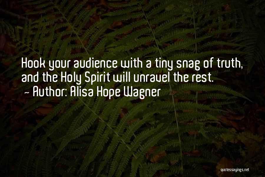 Alisa Hope Wagner Quotes 1346956