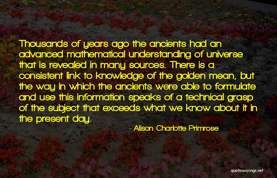Alison Charlotte Primrose Quotes 405349 Alison Charlotte Primrose Quotes 405349