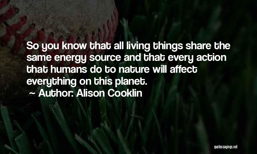 Alison Cooklin Quotes 1126150