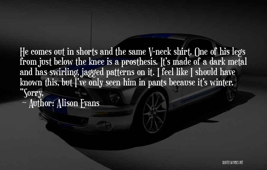Alison Evans Quotes 860611