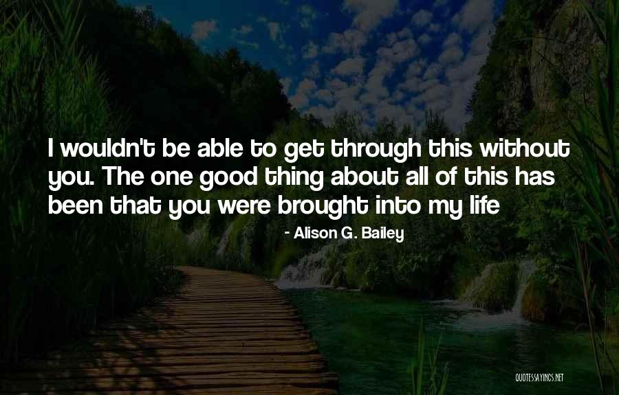 Alison G. Bailey Quotes 1283043