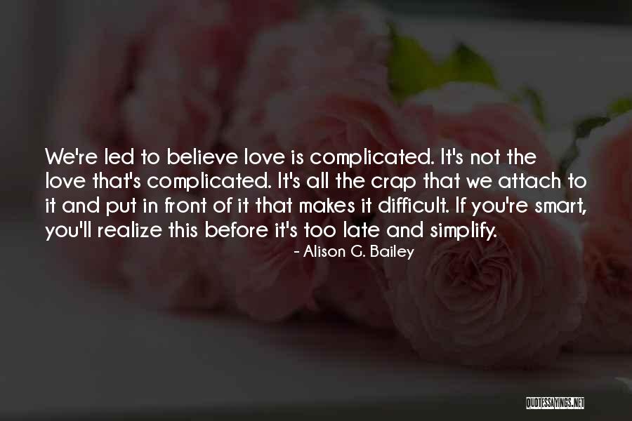 Alison G. Bailey Quotes 1514625