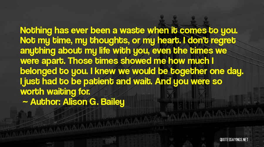 Alison G. Bailey Quotes 177154