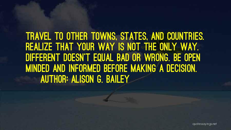 Alison G. Bailey Quotes 92980