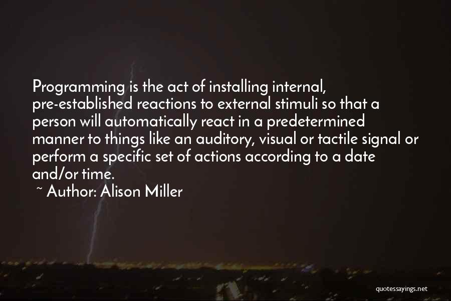 Alison Miller Quotes 989432
