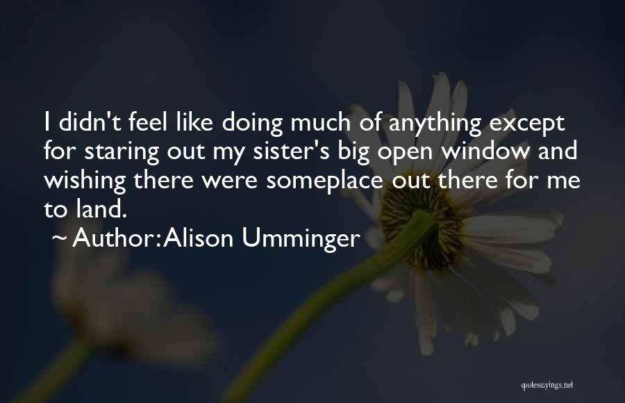Alison Umminger Quotes 1528272