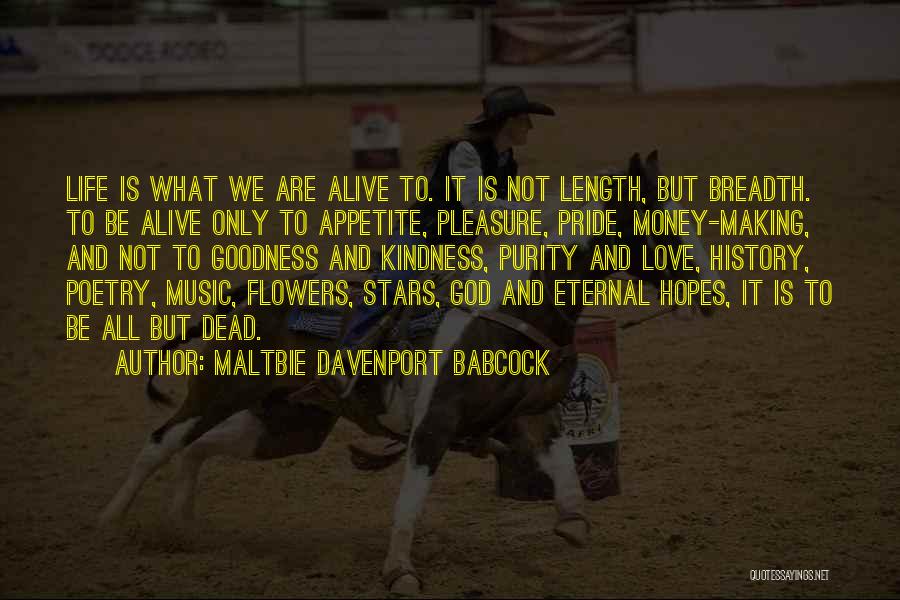 Alive And Dead Quotes By Maltbie Davenport Babcock
