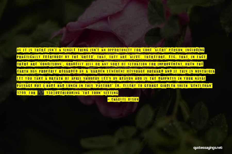 Alive Not Alive Sort Quotes By Charles Olson Alive Not Alive Sort Quotes By Charles Olson