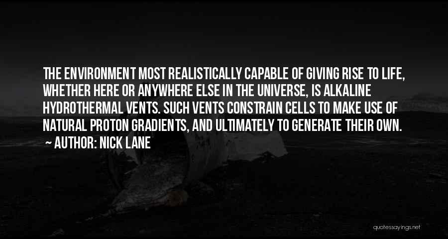 Alkaline Quotes By Nick Lane