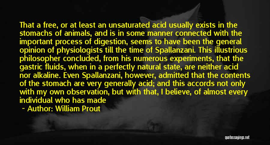 Alkaline Quotes By William Prout