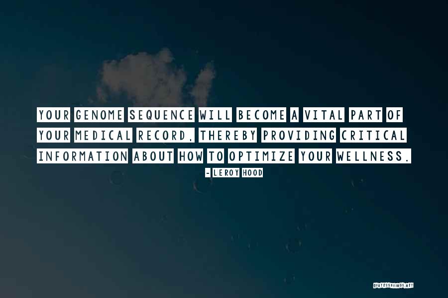 Alkhouli Hassan Quotes By Leroy Hood Alkhouli Hassan Quotes By Leroy Hood