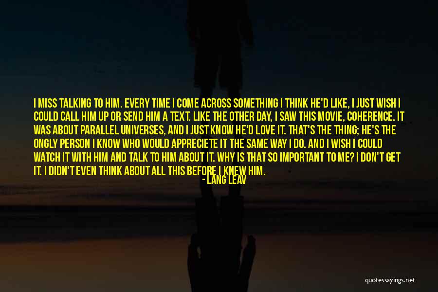 All About Love Movie Quotes By Lang Leav All About Love Movie Quotes By Lang Leav