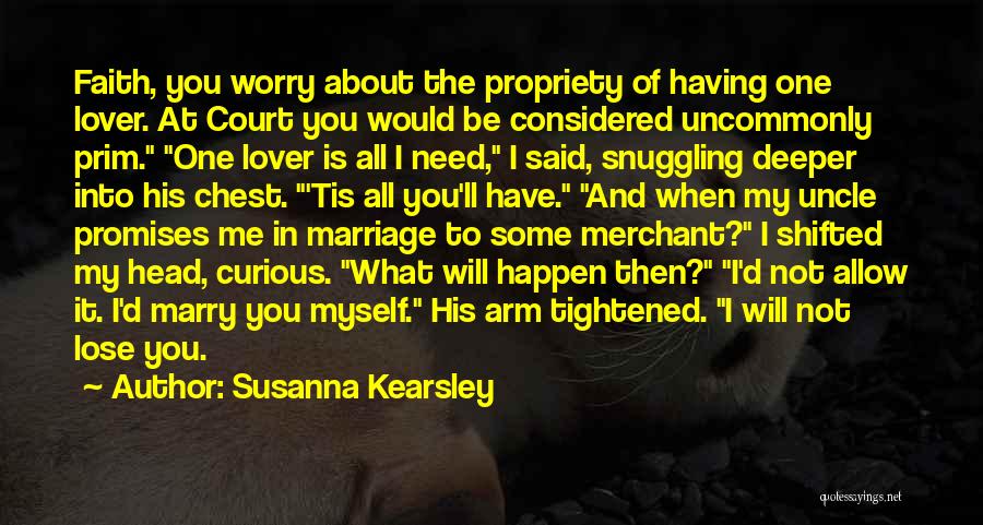 All About Myself Quotes By Susanna Kearsley