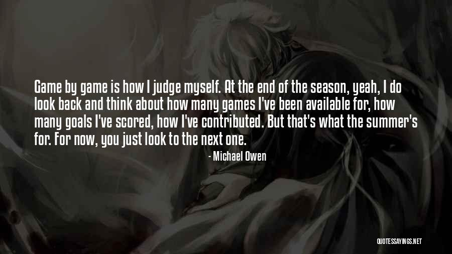 All About Summer Season Quotes By Michael Owen