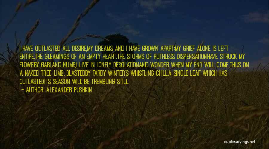 All Alone And Lonely Quotes By Alexander Pushkin
