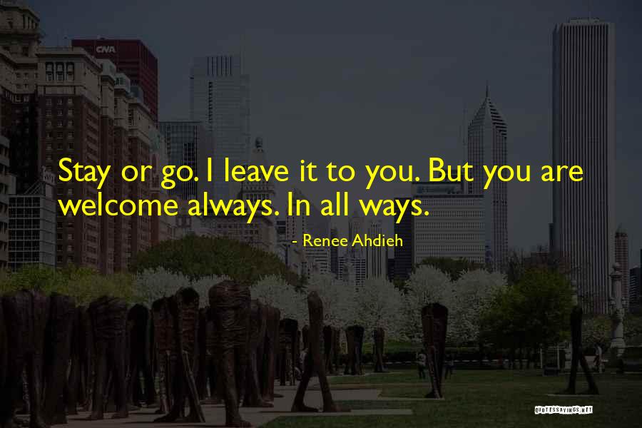 All Always Love You Quotes By Renee Ahdieh