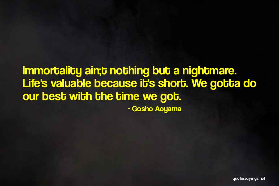 All Aoyama Quotes By Gosho Aoyama All Aoyama Quotes By Gosho Aoyama