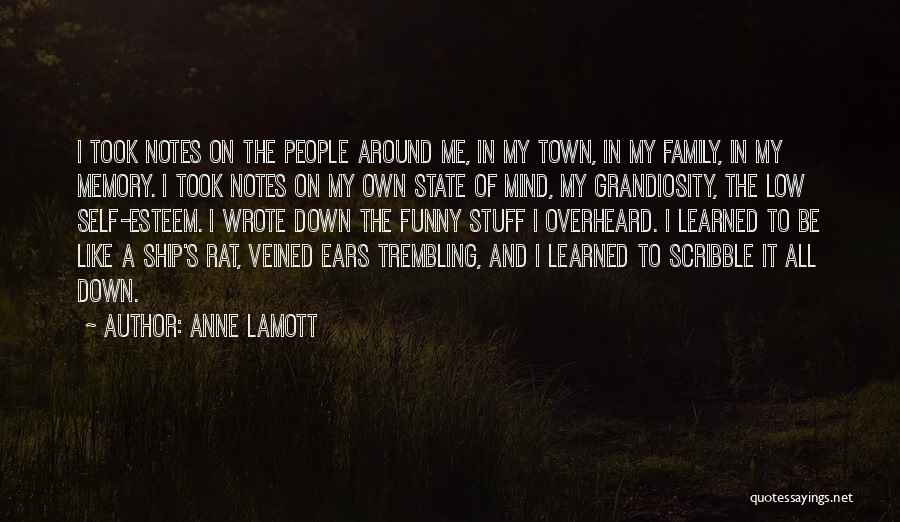 All Around The Town Quotes By Anne Lamott