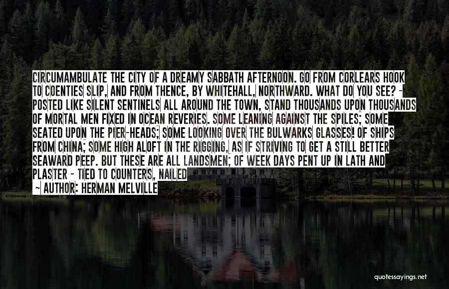 All Around The Town Quotes By Herman Melville