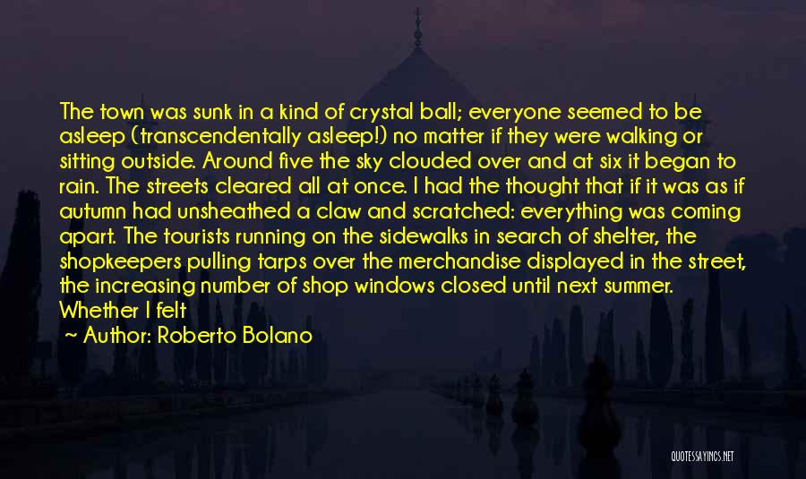 All Around The Town Quotes By Roberto Bolano