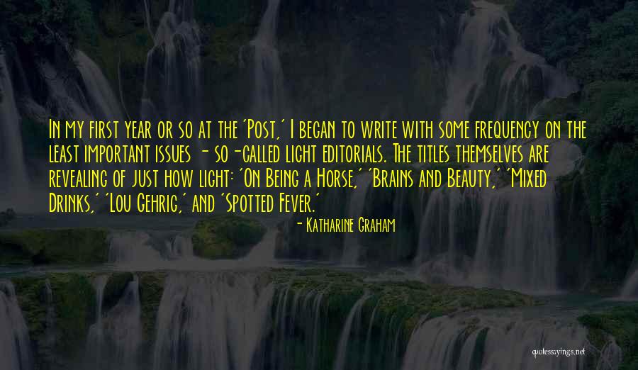 All Beauty No Brains Quotes By Katharine Graham All Beauty No Brains Quotes By Katharine Graham