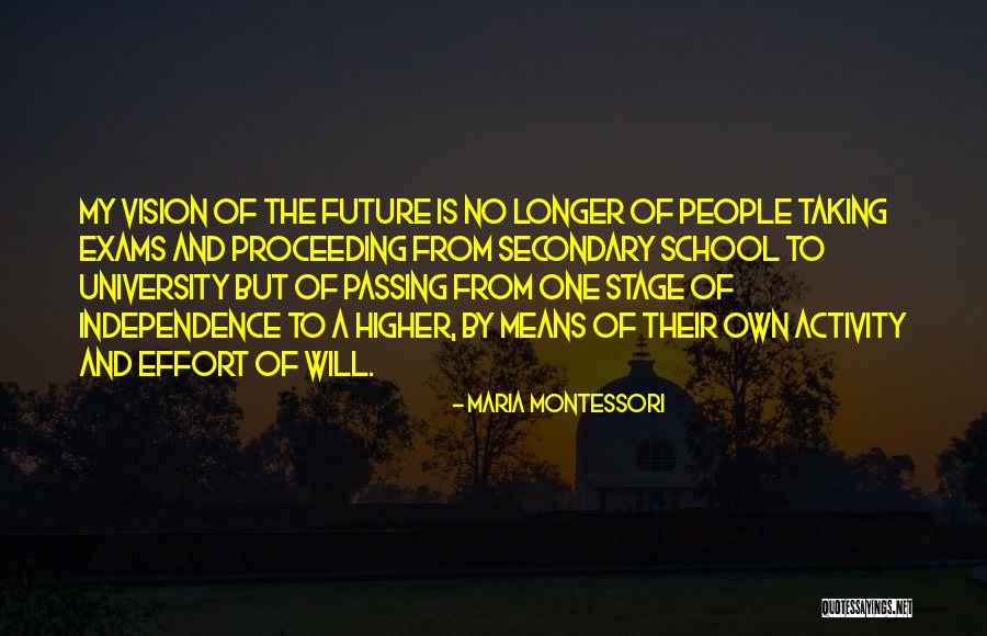 All Best For Exams Quotes By Maria Montessori All Best For Exams Quotes By Maria Montessori