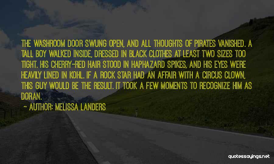 All Black Clothes Quotes By Melissa Landers