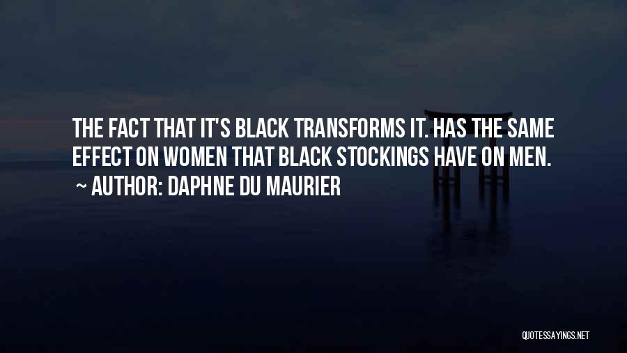 All Black Fashion Quotes By Daphne Du Maurier