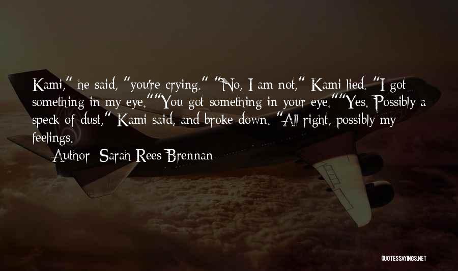 All Broke Down Quotes By Sarah Rees Brennan