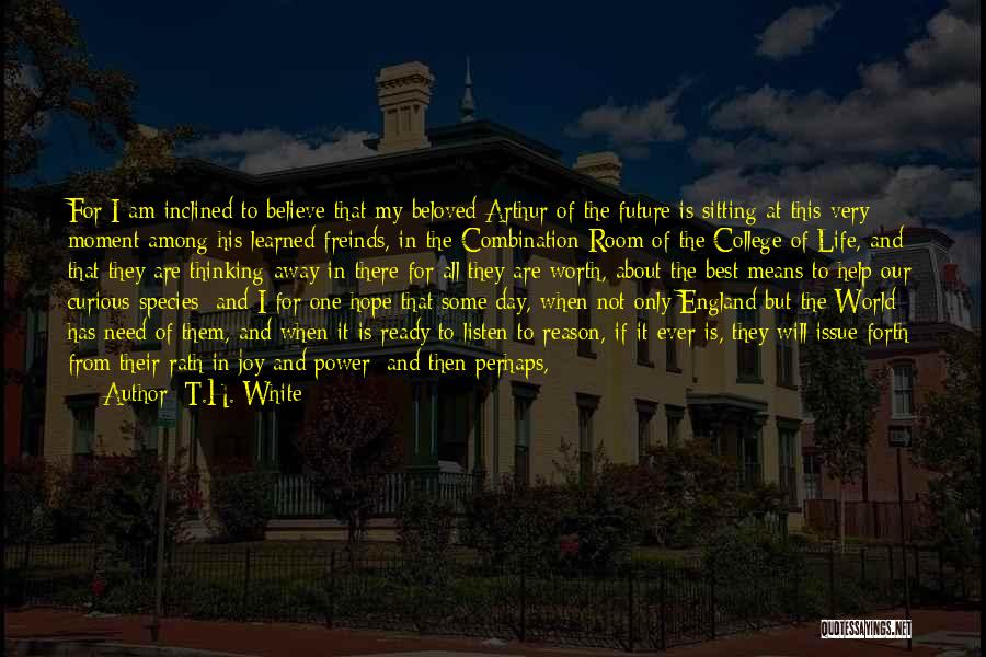 All But My Life Hope Quotes By T.H. White