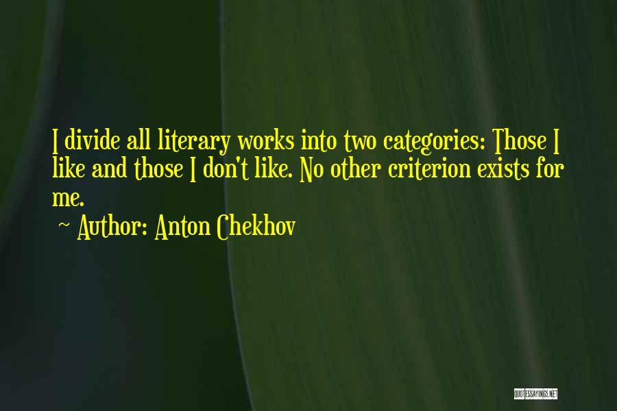 All Categories Quotes By Anton Chekhov