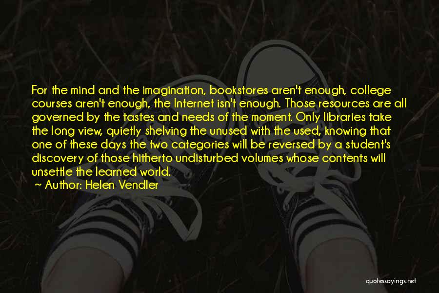 All Categories Quotes By Helen Vendler