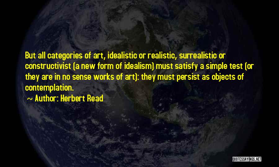 All Categories Quotes By Herbert Read