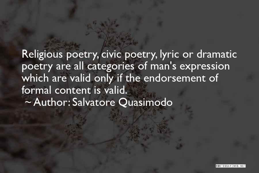 All Categories Quotes By Salvatore Quasimodo