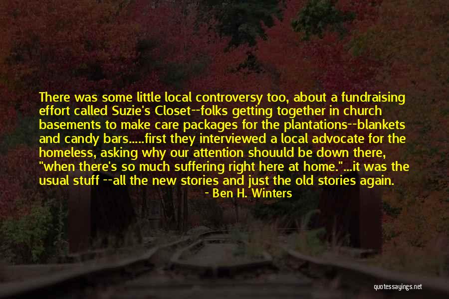 All Church Home Quotes By Ben H. Winters All Church Home Quotes By Ben H. Winters