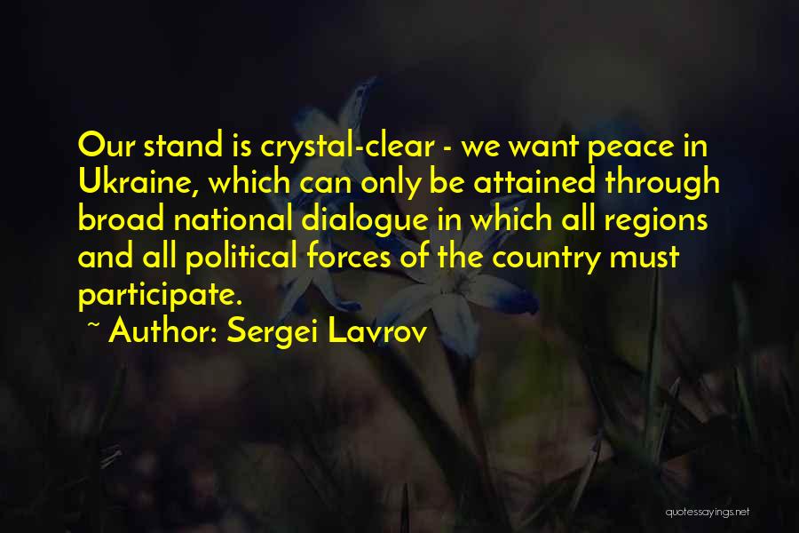 All Clear Quotes By Sergei Lavrov